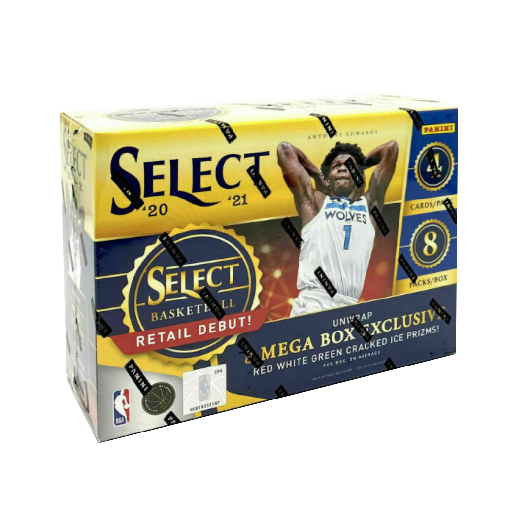 Panini Select NBA Trading Cards 2020/21 Mega Box