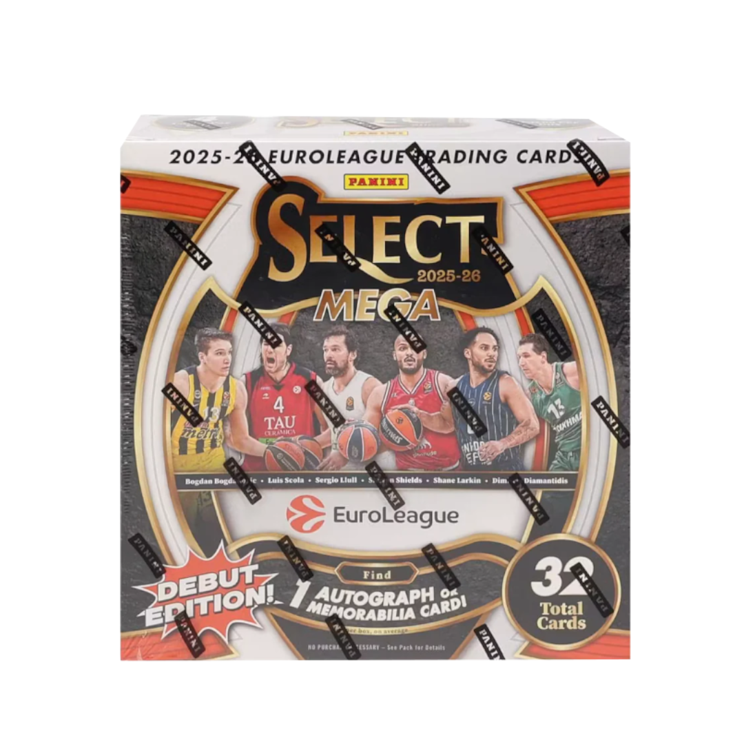 Panini Select EuroLeague Basketball ￼25-26 Hobby Mega Box