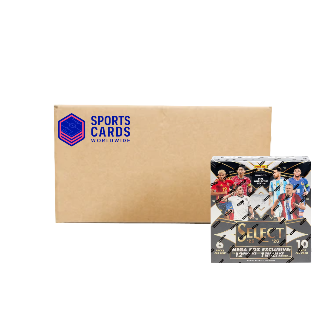 Panini Select Road to FIFA World Cup Soccer 2025-26 Mega Box Case