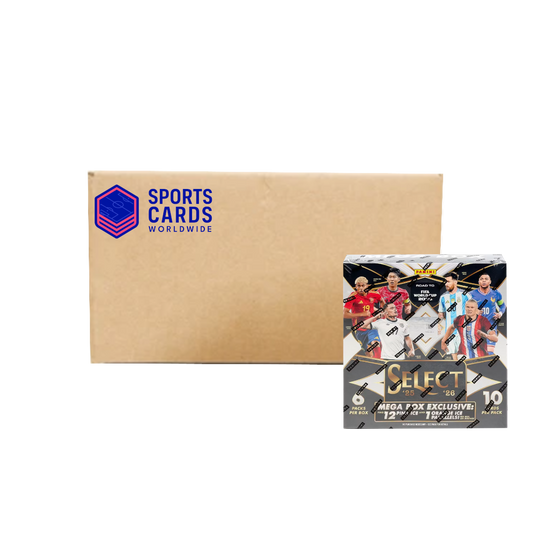 Panini Select Road to FIFA World Cup Soccer 2025-26 Mega Box Case