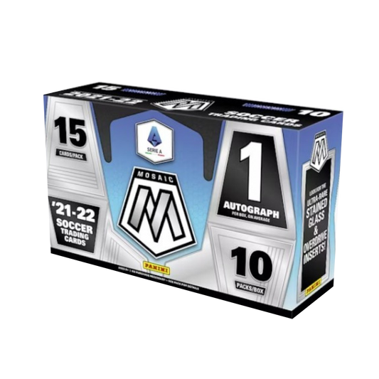 Panini Mosaic Serie A Soccer 2021/22 Hobby Box