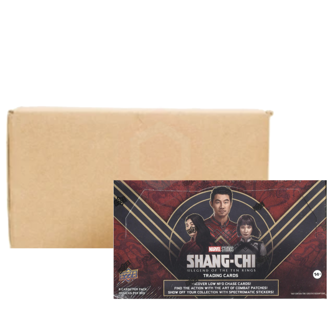 2023 UPPER DECK MARVEL STUDIOS SHANG-CHI HOBBY CASE