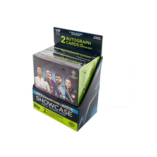 2016/17 Topps UEFA Champions League Showcase Soccer Hobby Box