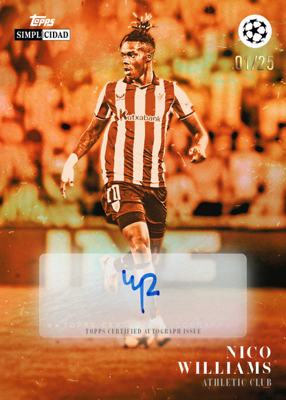 Topps UEFA Club Competitions Simplicidad 2026 Hobby Box