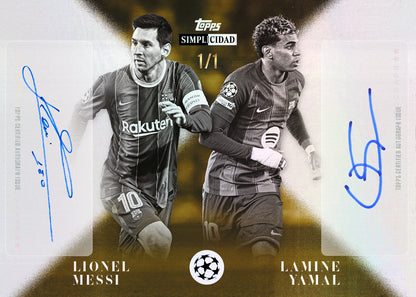Topps UEFA Club Competitions Simplicidad 2026 Hobby Box