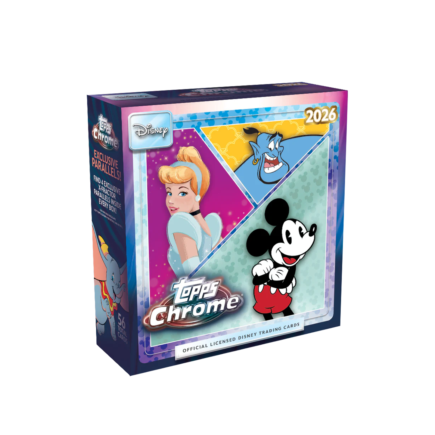 Topps Chrome Disney 2026 Mega Box - approved front image (TOPCHDI26-MB)