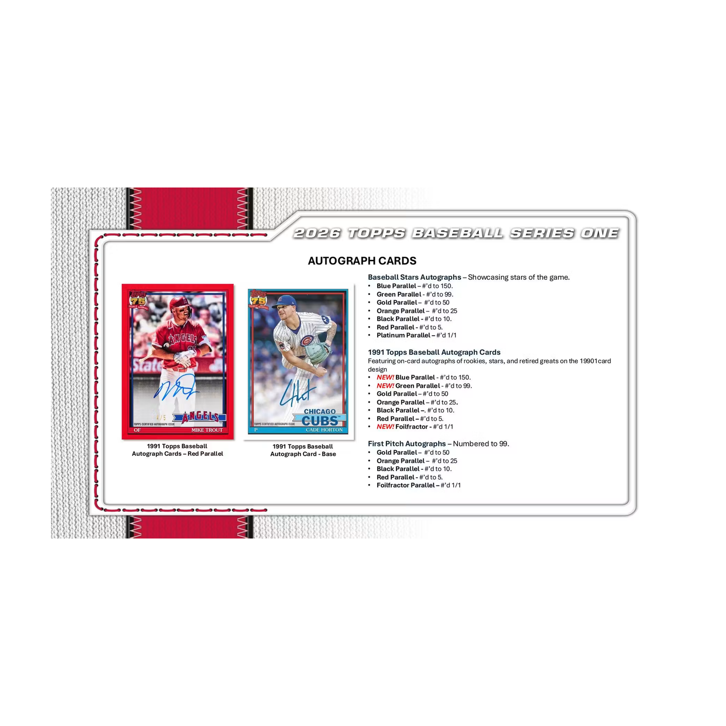 Topps Series 1 Baseball 2026 Hanger Box - gallery image 9