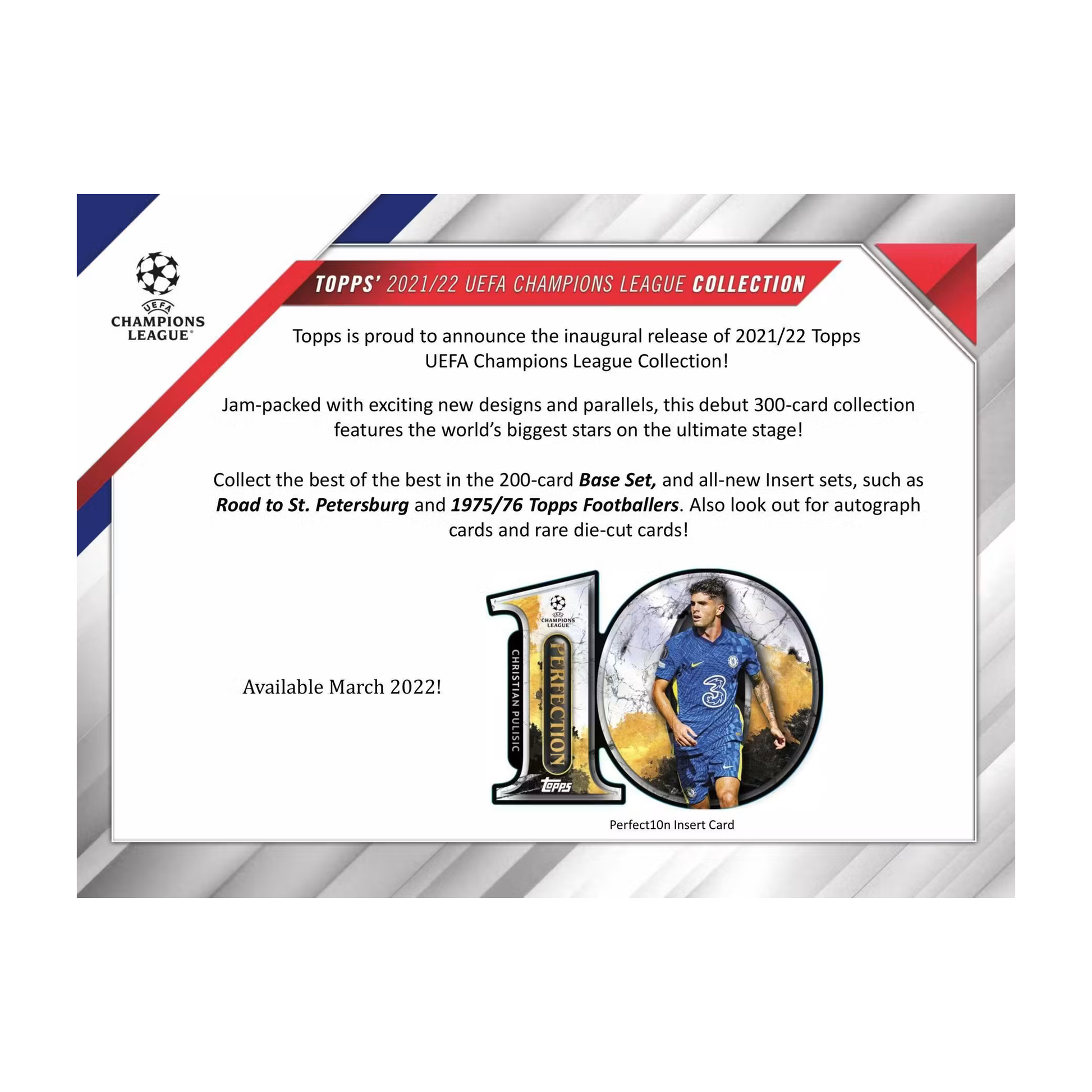 Topps UEFA Champions League Collection Soccer 2021/22 Blaster Box - Sparkle Foil Parallels - gallery image 3