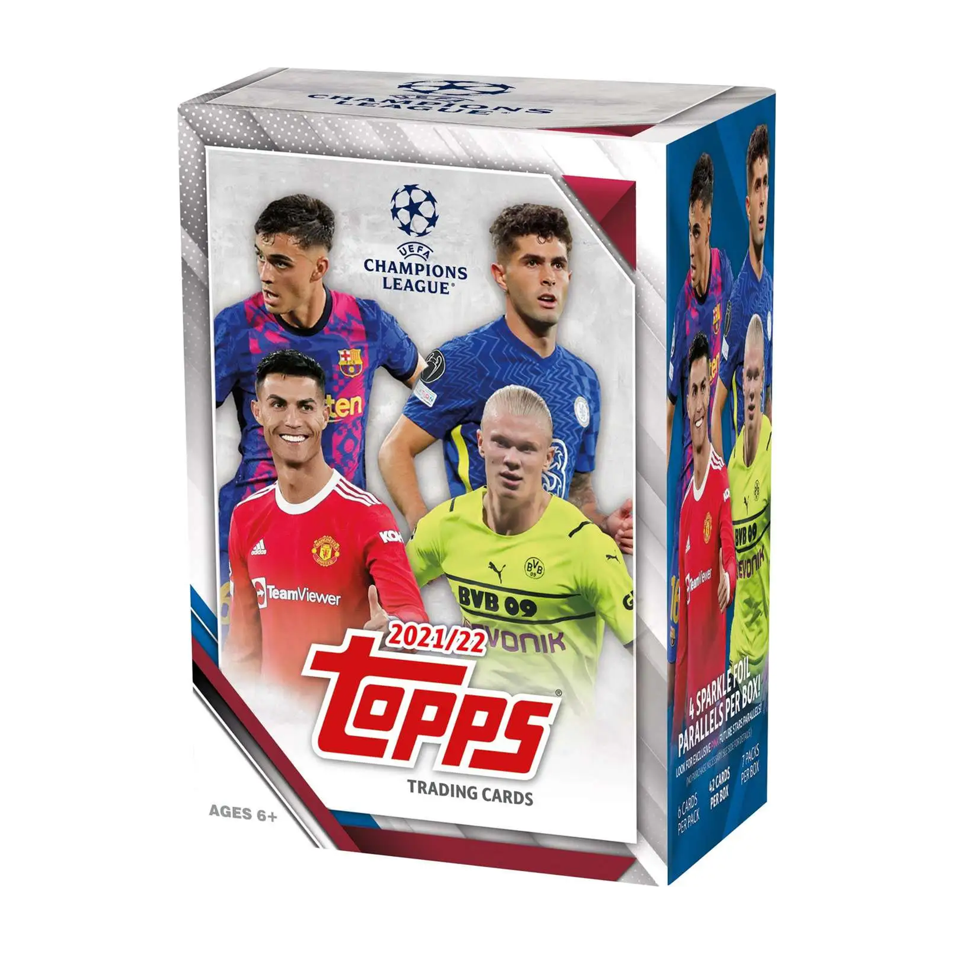 Topps UEFA Champions League Collection Soccer 2021/22 Blaster Box - Sparkle Foil Parallels