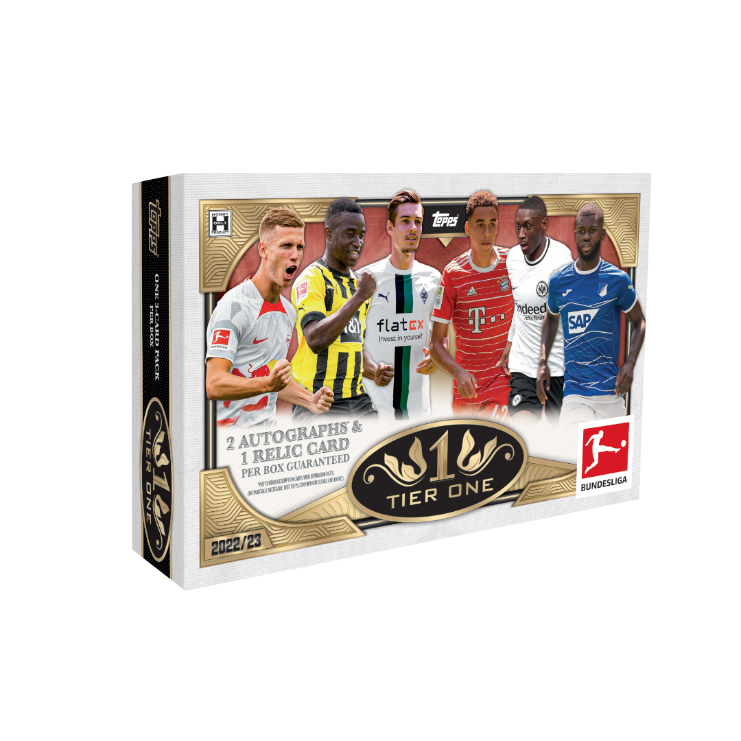 Topps Tier One Soccer Bundesliga 2023 Hobby Box