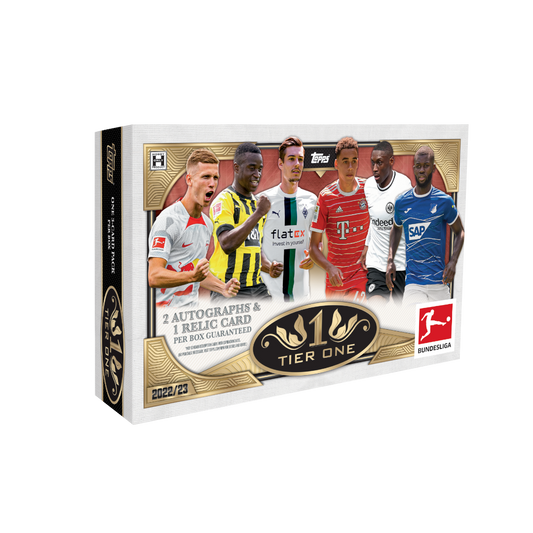 Topps Tier One Soccer Bundesliga 2023 Hobby Box