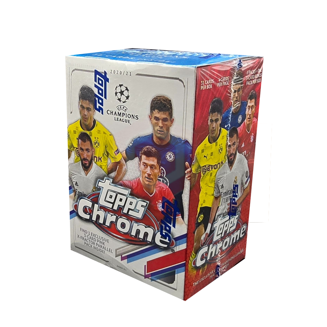 2020-21 Topps Chrome UEFA Champions League Blaster Box
