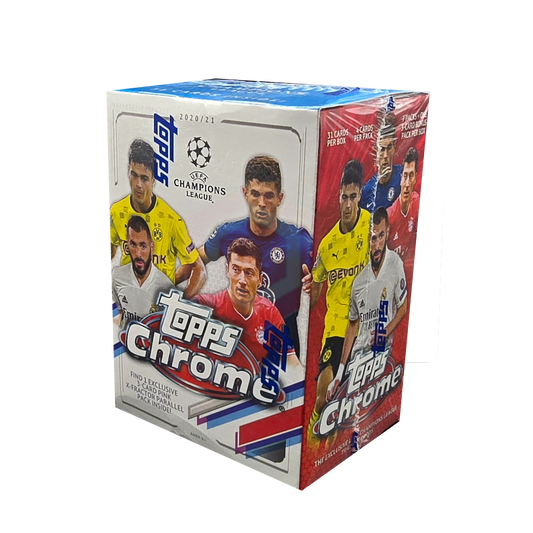 2020-21 Topps Chrome UEFA Champions League Blaster Box