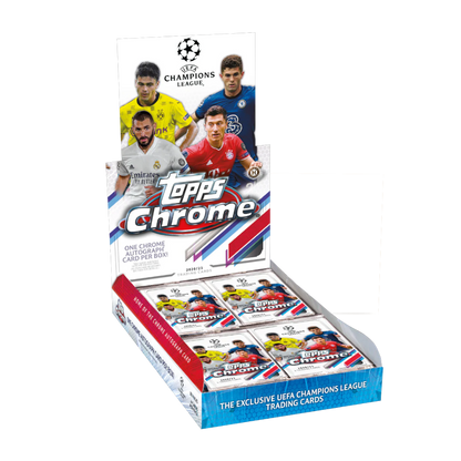 2020-21 Topps Chrome UEFA Champions League Hobby Box