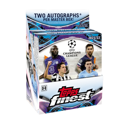 Topps UEFA Champions League Finest Hobby Box 2021-22 Master Box