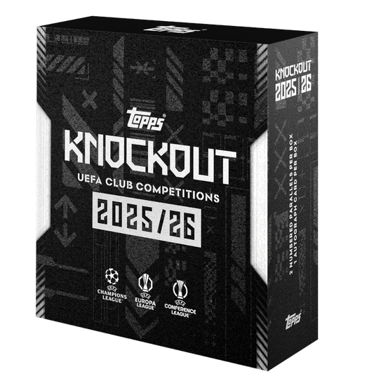 Topps UEFA Club Competitions Knockout 2025/26 Hobby Box
