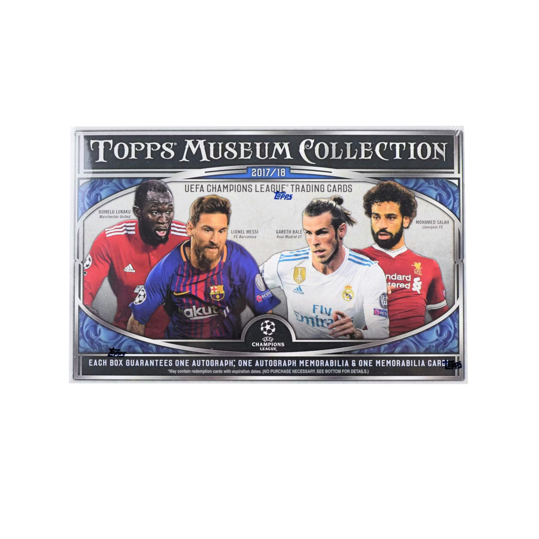 2017/18 Topps UEFA Champions League Museum Collection Soccer Hobby Box