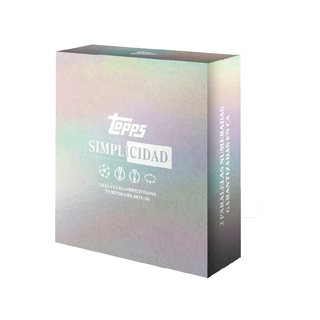 Topps UEFA Club Competitions Simplicidad 2026 Hobby Box