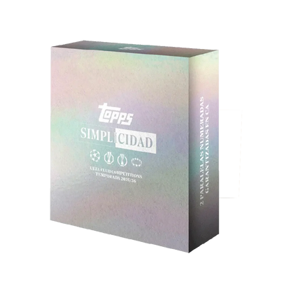 Topps UEFA Club Competitions Simplicidad 2026 Hobby Box