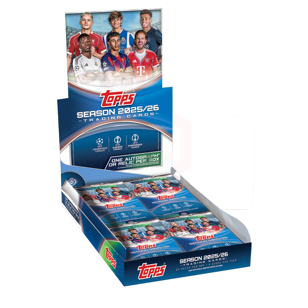 2025/26 Topps UEFA Club Competitions Flagship Box