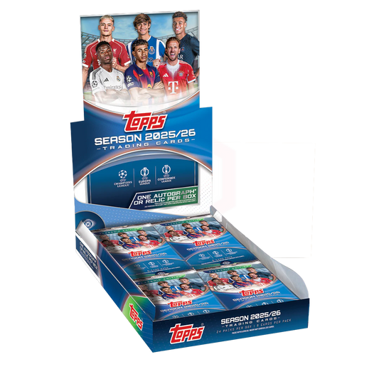 2025/26 Topps UEFA Club Competitions Flagship Box