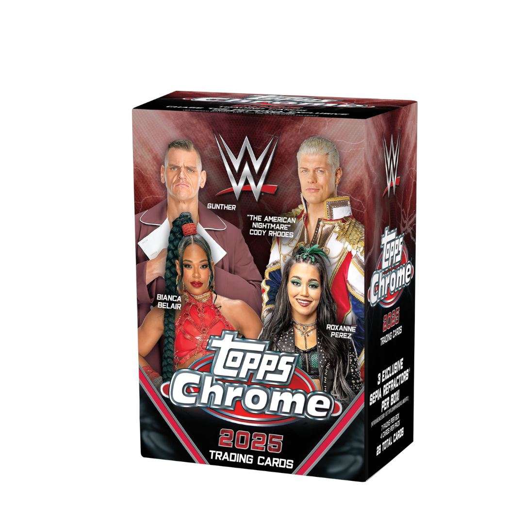 Topps Chrome WWE 2025 Blaster Box