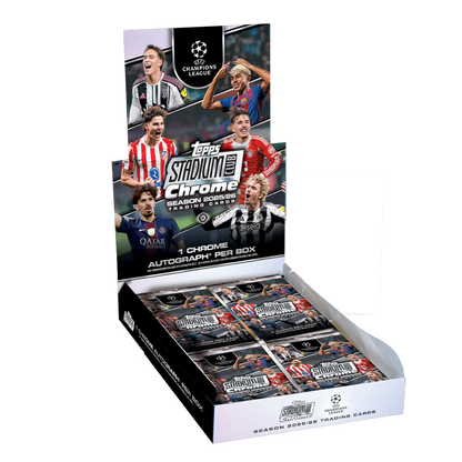Topps Stadium Club Chrome UEFA Champions League 2025/26 Hobby Box