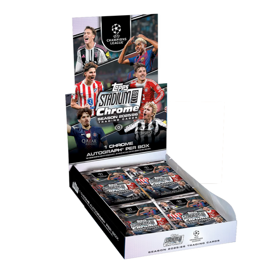 Topps Stadium Club Chrome UEFA Champions League 2025/26 Hobby Box