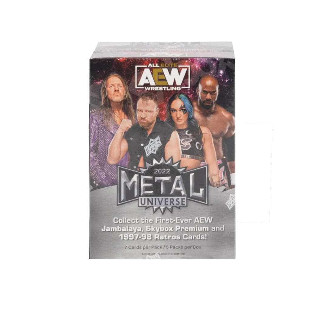 Upper Deck AEW Metal Universe Wrestling 2022 Blaster Box