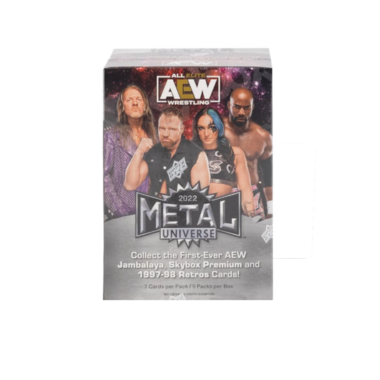 Upper Deck AEW Metal Universe Wrestling 2022 Blaster Box