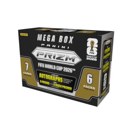 Panini Prizm FIFA World Cup 2026 Mega Box