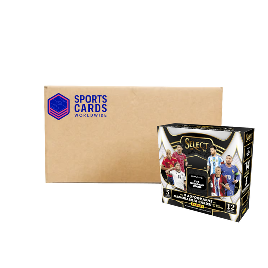 Panini Select Road to FIFA World Cup Soccer 2025/26 Hobby 12-Box Case