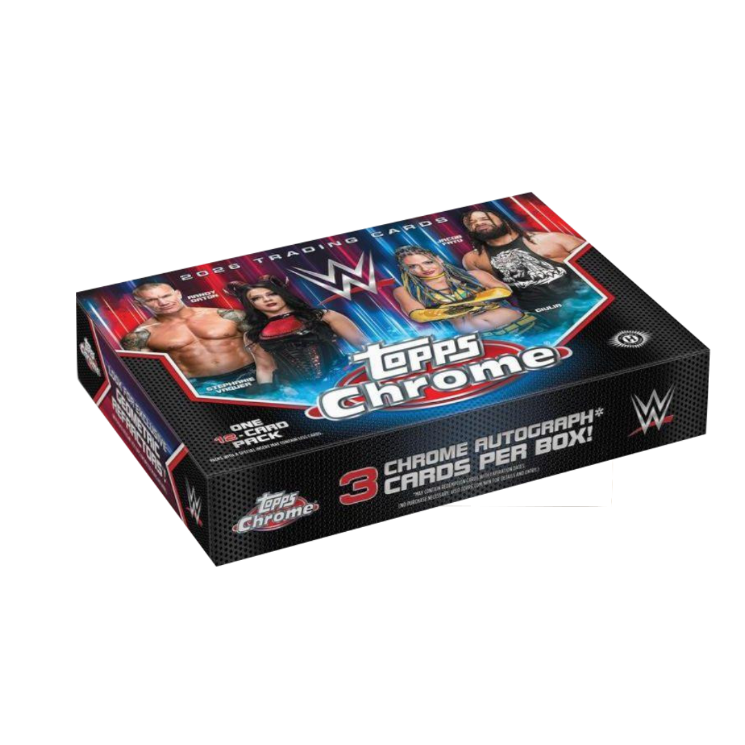 2026 Topps Chrome WWE Breakers Delight Hobby Box - Pre order