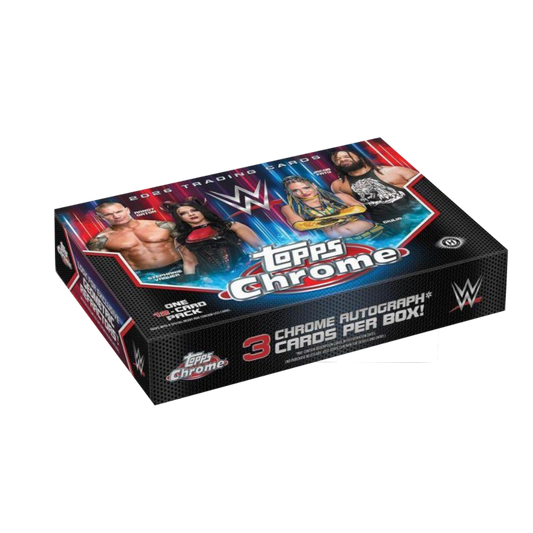 2026 Topps Chrome WWE Breakers Delight Hobby Box - Pre order