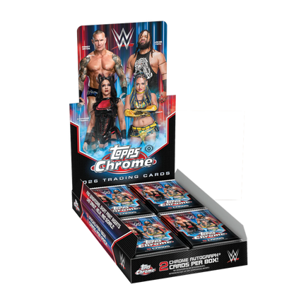 Topps Chrome WWE 2026 Hobby Box