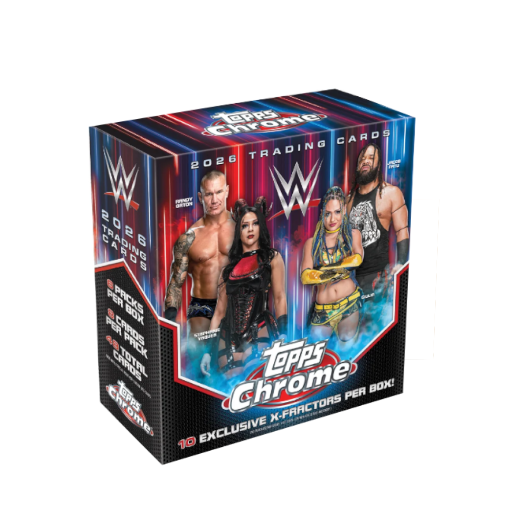 Topps Chrome WWE 2026 Mega Box