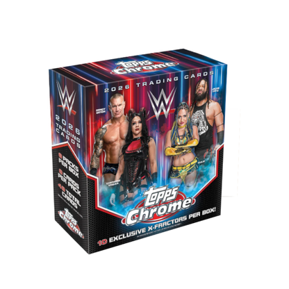 Topps Chrome WWE 2026 Mega Box