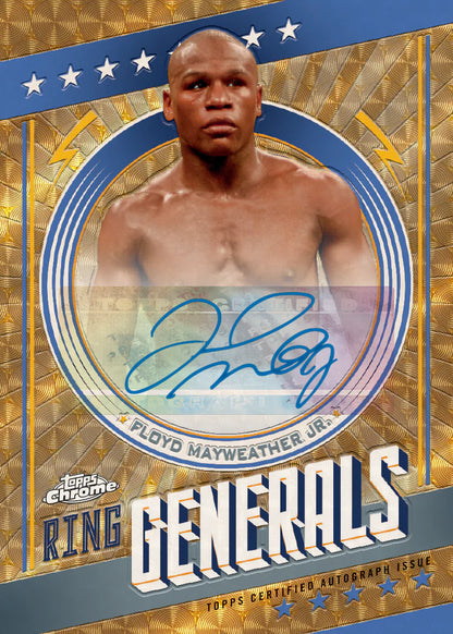 2024 Topps Chrome Boxing Hobby Sealed Case