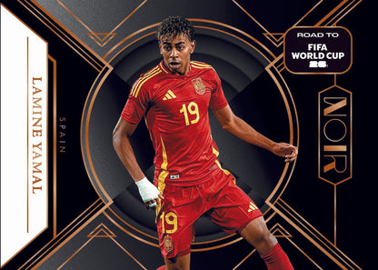 2025-26 Panini Noir Road to FIFA World Cup 2026 Hobby Box - Pre order
