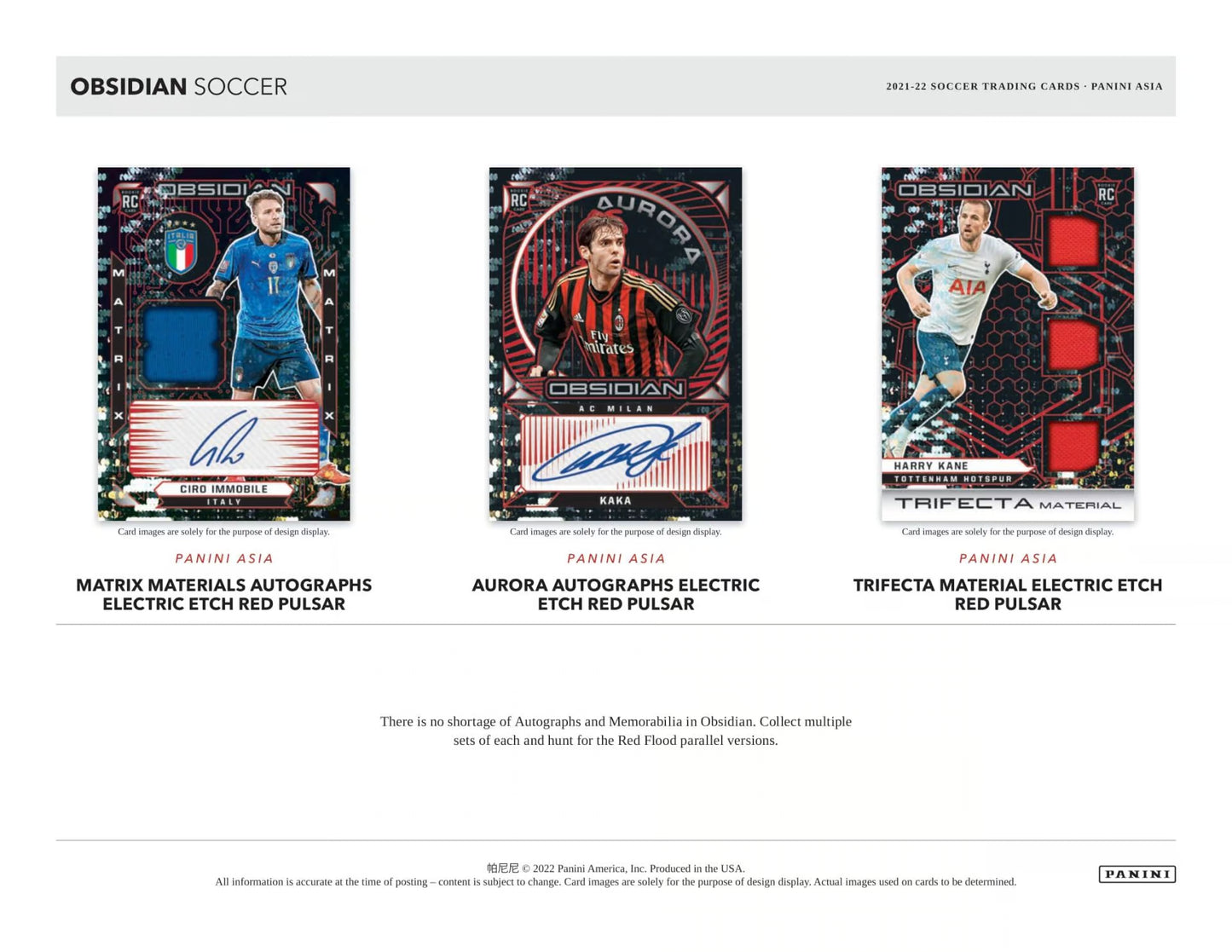 Panini Obsidian Asia Edition Soccer 2021/22