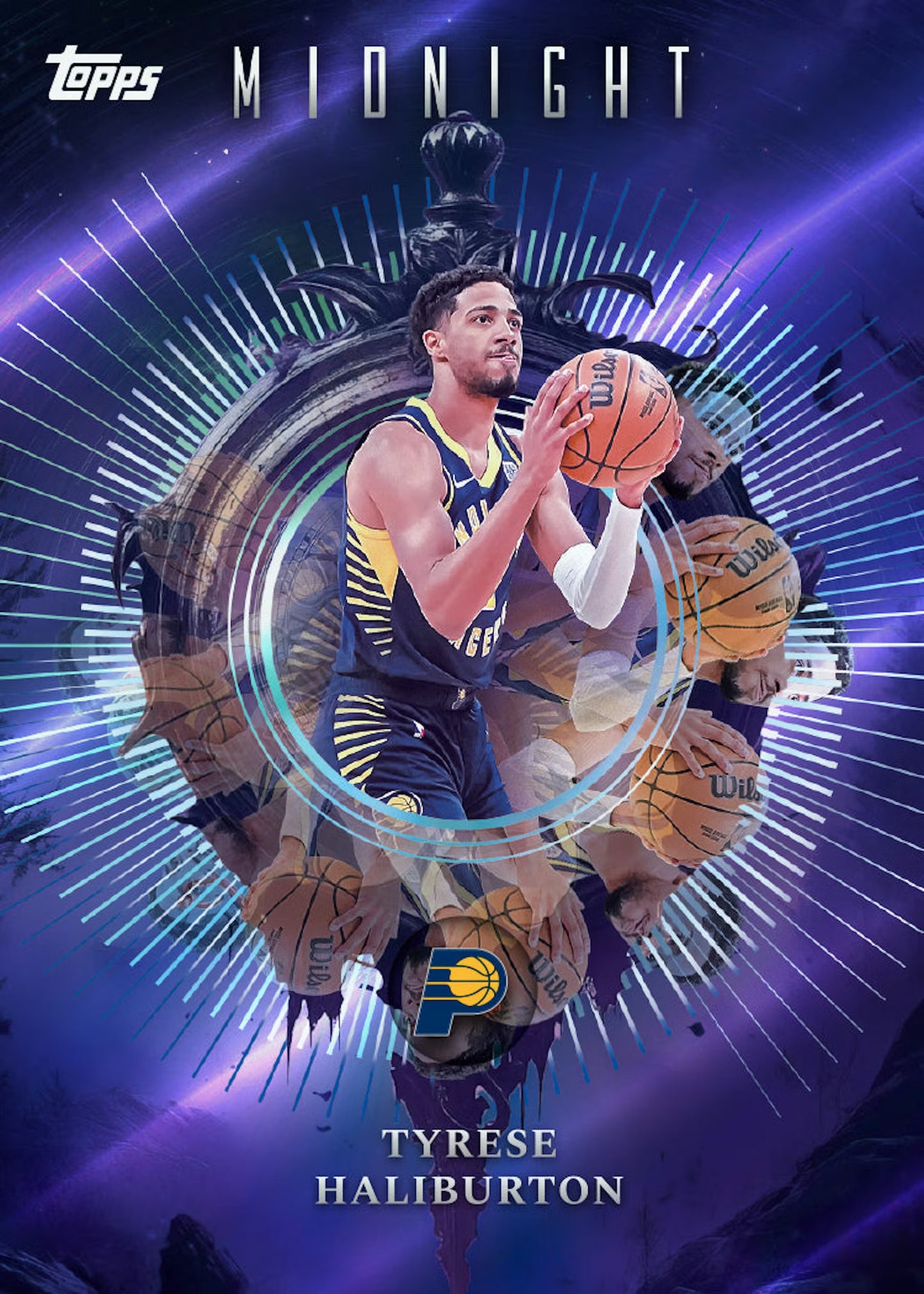 2025-26 Topps Midnight Basketball Hobby Box Pre order