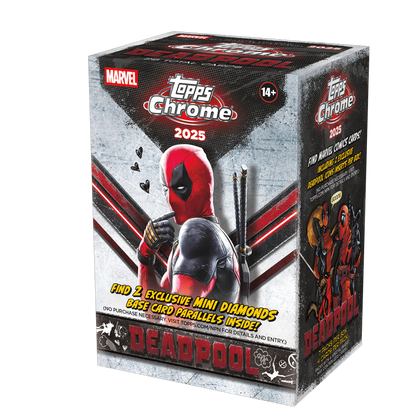 2025 Topps Chrome Deadpool Value Box - Pre Order