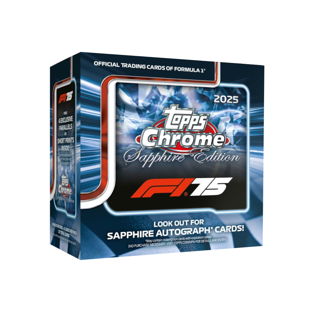 2025 Topps Chrome F1 Sapphire Edition