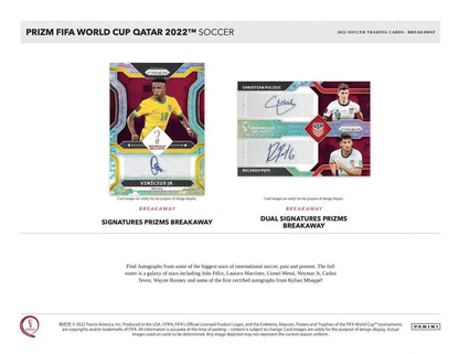 Panini Prizm 2022 FIFA World Cup Soccer Blaster Box