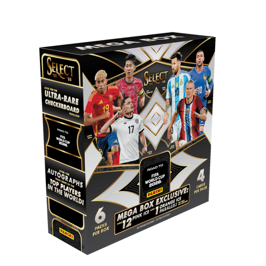 Panini Select Road to FIFA World Cup Soccer 2025/26 Mega Box