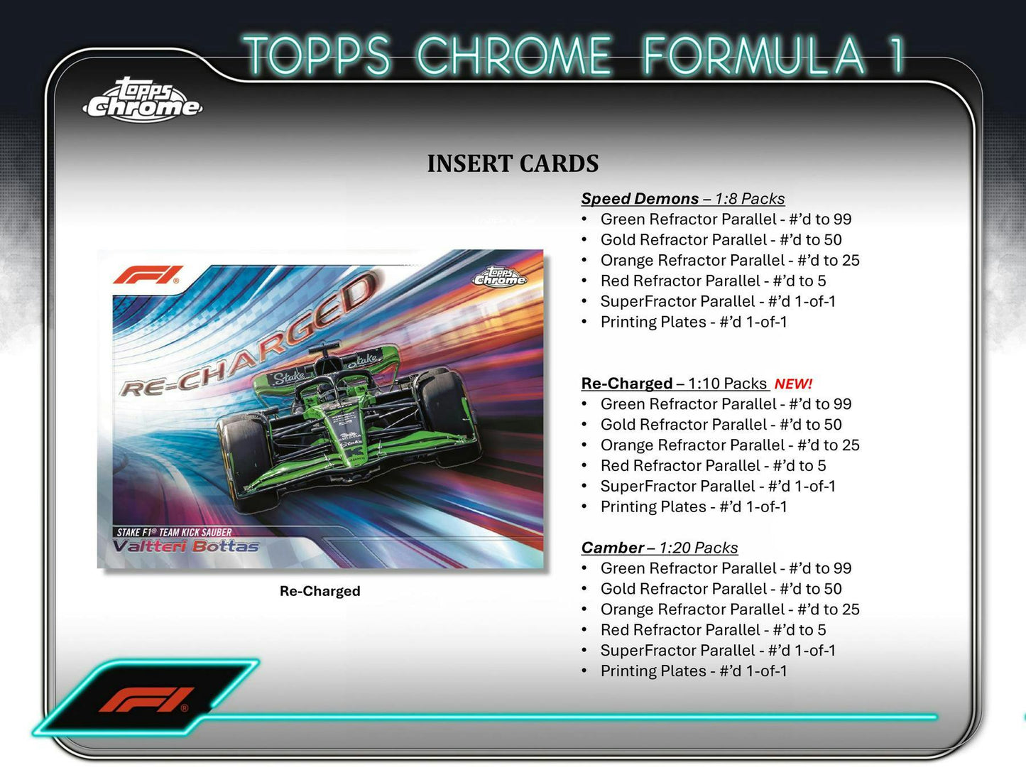 2024 Topps Chrome F1 Formula 1 Qualifying Lap Hobby Box - gallery image 5