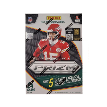 2025 Panini Prizm Football Hobby Blaster, Box (Orange Ice Prizm)
