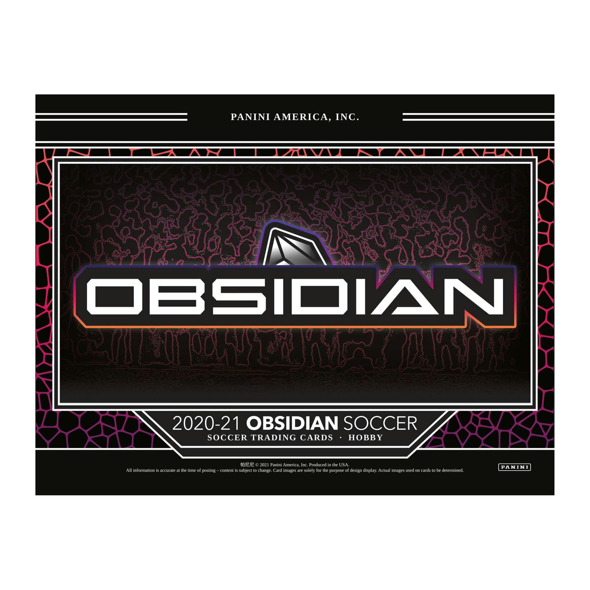 Panini Obsidian Soccer 2020/21 Hobby Box product image