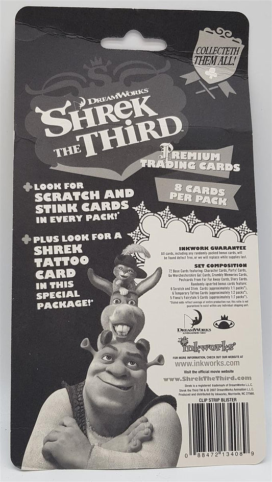 Inkworks Shrek the Third 2-Pack Blister – back