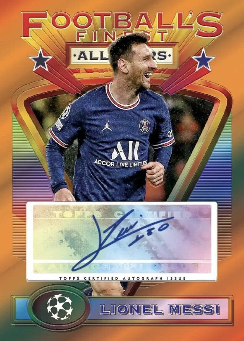 Topps Finest Flashback 2021/22 UEFA Club Competitions Hobby Box